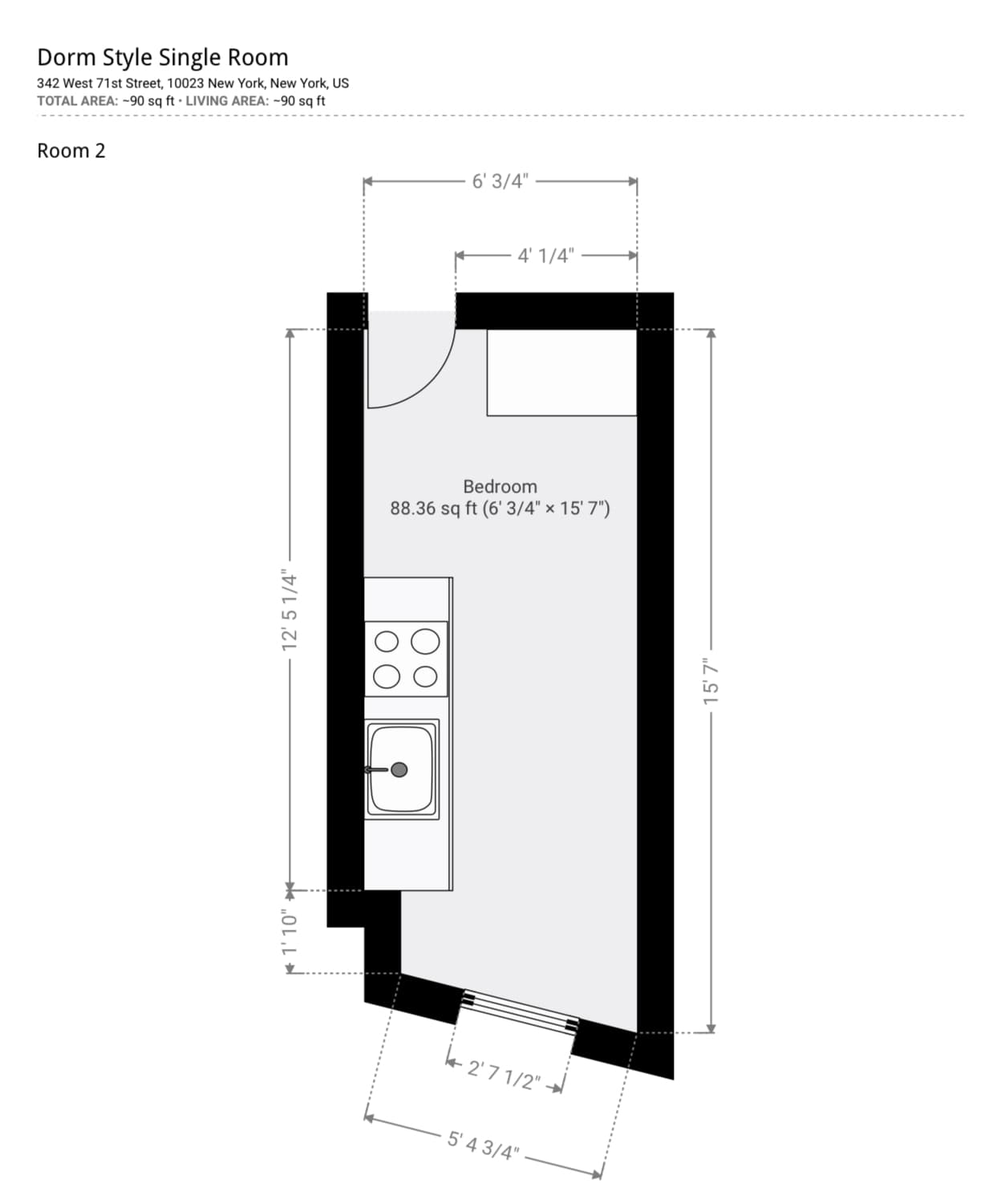 Private room in Upper West Side, Manhattan — photo 2 of 2